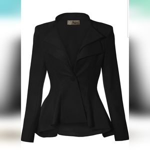 NWOT Black blazer Size L